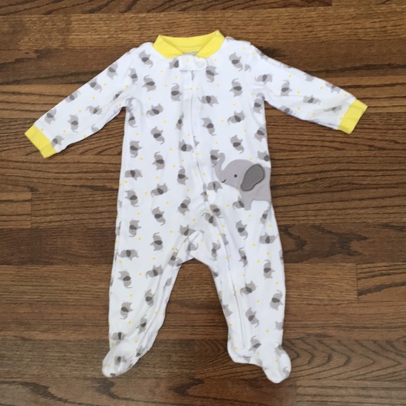 Carter’s Baby Boy ZIP up Monkey Sleeper 3-6 Months